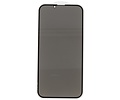 Privacy Gehard Tempered Glass - Screenprotector - beschermglas - Geschikt voor iPhone 12 Mini Zwart