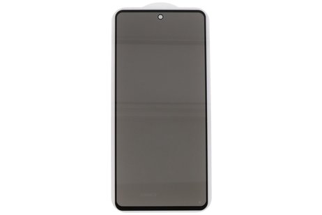 BAOHU Privacy Gehard Tempered Glass - Screenprotector - beschermglas - Geschikt voor Samsung Galaxy A52 5G Zwart
