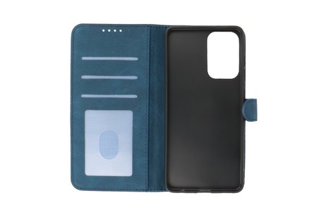 BAOHU Book Case Telefoonhoesje - Portemonnee Hoesje - Geschikt voor Samsung Galaxy A33 5G - Blauw