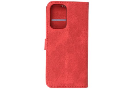 BAOHU Book Case Telefoonhoesje - Portemonnee Hoesje - Geschikt voor Samsung Galaxy A33 5G - Rood