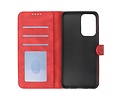 Book Case Telefoonhoesje - Portemonnee Hoesje - Geschikt voor Samsung Galaxy A33 5G - Rood