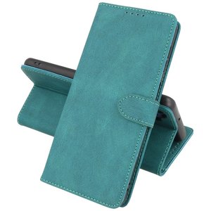 BAOHU Book Case Telefoonhoesje - Portemonnee Hoesje - Geschikt voor Samsung Galaxy A33 5G - Donker Groen