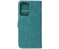 BAOHU Book Case Telefoonhoesje - Portemonnee Hoesje - Geschikt voor Samsung Galaxy A33 5G - Donker Groen
