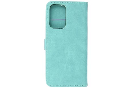 BAOHU Book Case Telefoonhoesje - Portemonnee Hoesje - Geschikt voor Samsung Galaxy A33 5G - Turquoise