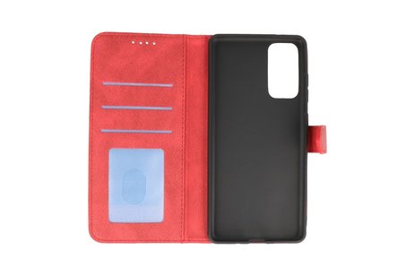BAOHU Book Case Telefoonhoesje - Portemonnee Hoesje - Geschikt voor Samsung Galaxy S20 FE - Rood
