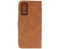 BAOHU Book Case Telefoonhoesje - Portemonnee Hoesje - Geschikt voor Samsung Galaxy S20 FE - Bruin