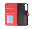 Book Case Telefoonhoesje - Portemonnee Hoesje - Geschikt voor Samsung Galaxy S22 - Rood