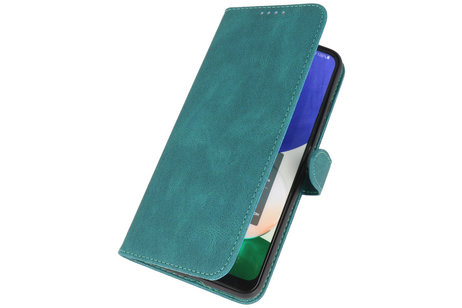 BAOHU Book Case Telefoonhoesje - Portemonnee Hoesje - Geschikt voor Samsung Galaxy S22 - Donker Groen