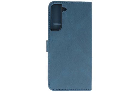 Book Case Telefoonhoesje - Portemonnee Hoesje - Geschikt voor Samsung Galaxy S22 Plus - Blauw