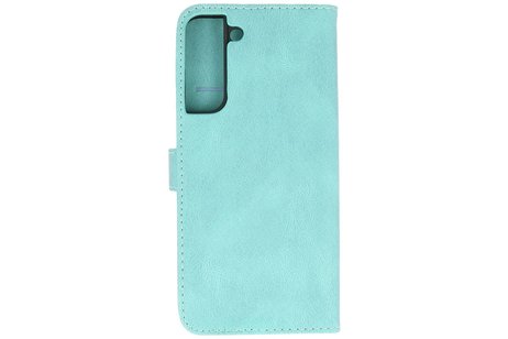 BAOHU Book Case Telefoonhoesje - Portemonnee Hoesje - Geschikt voor Samsung Galaxy S22 Plus - Turquoise