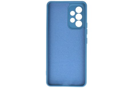 Fashion Backcover Telefoonhoesje - Color Hoesje - Geschikt voor Samsung Galaxy A23 - Navy