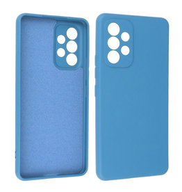 BAOHU Samsung Galaxy A23 Hoesje Fashion Backcover Telefoonhoesje Navy