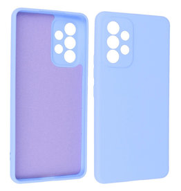 BAOHU Samsung Galaxy A23 Hoesje Fashion Backcover Telefoonhoesje Paars