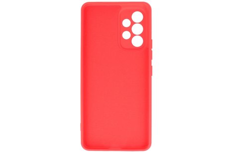 Fashion Backcover Telefoonhoesje - Color Hoesje - Geschikt voor Samsung Galaxy A13 4G - Rood