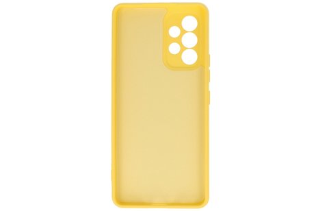 BAOHU Fashion Backcover Telefoonhoesje - Color Hoesje - Geschikt voor Samsung Galaxy A13 4G - Geel