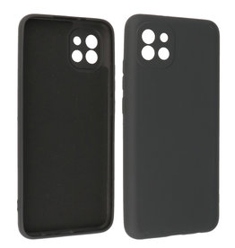 Samsung Galaxy A03 Hoesje Fashion Backcover Telefoonhoesje Zwart