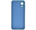 BAOHU Hoesje Geschikt voor de Samsung Galaxy A03 Core - Fashion Color Backcover Telefoonhoesje - Navy