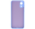BAOHU Hoesje Geschikt voor de Samsung Galaxy A03 Core - Fashion Color Backcover Telefoonhoesje - Paars