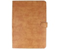 Book Case Tablet Hoesje voor iPad 9.7" - Bruin