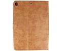 Book Case Tablet Hoesje voor iPad 9.7" - Bruin