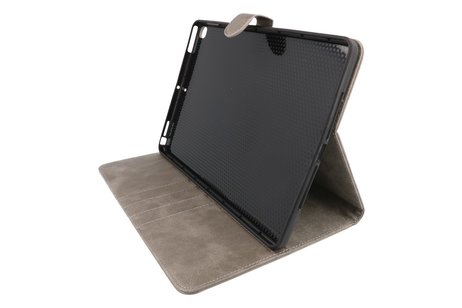 Book Case Tablet Hoesje voor iPad 9.7" - Grijs