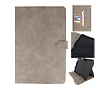 Book Case Tablet Hoesje voor iPad 9.7" - Grijs