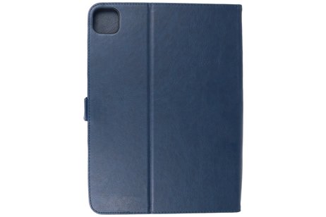 BAOHU Book Case Tablet Hoesje - Hoesje Geschikt voor iPad Pro 11 2021 - 2020 - 2018 - iPad Air 5 2022 - iPad Air 4 2020 - Navy