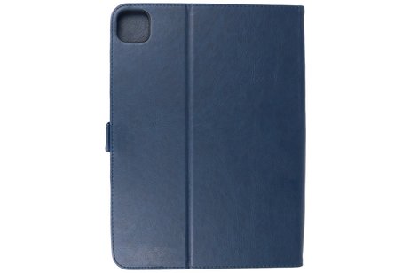 Book Case Tablet Hoesje voor iPad Pro 11 2021 - 2020 - 2018 - iPad Air 5 2022 - iPad Air 4 2020 - Navy