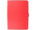 Book Case Tablet Hoesje voor iPad Pro 11 2021 - 2020 - 2018 - iPad Air 5 2022 - iPad Air 4 2020 - Rood