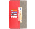 Book Case Tablet Hoesje voor iPad Pro 11 2021 - 2020 - 2018 - iPad Air 5 2022 - iPad Air 4 2020 - Rood