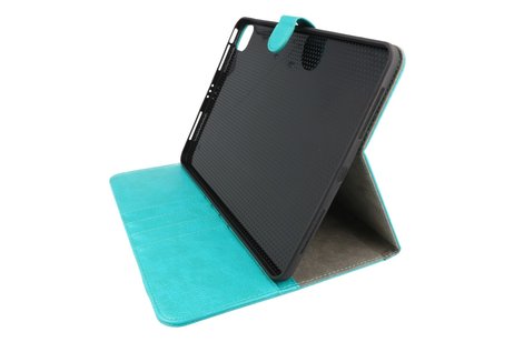 Book Case Tablet Hoesje voor iPad Pro 11 2021 - 2020 - 2018 - iPad Air 5 2022 - iPad Air 4 2020 - Groen