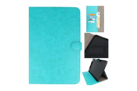 BAOHU Book Case Tablet Hoesje - Hoesje Geschikt voor iPad Pro 11 2021 - 2020 - 2018 - iPad Air 5 2022 - iPad Air 4 2020 - Groen