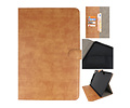 BAOHU Book Case Tablet Hoesje - Hoesje Geschikt voor iPad Pro 11 2021 - 2020 - 2018 - iPad Air 5 2022 - iPad Air 4 2020 - Bruin