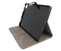 Book Case Tablet Hoesje voor iPad Pro 11 2021 - 2020 - 2018 - iPad Air 5 2022 - iPad Air 4 2020 - Grijs