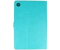 BAOHU Book Case Tablet Hoesje - Hoesje Geschikt voor Samsung Galaxy Tab A8 2021 - Groen