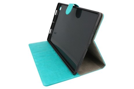 BAOHU Book Case Tablet Hoesje - Hoesje Geschikt voor Samsung Galaxy Tab A8 2021 - Groen