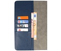 Book Case Tablet Hoesje voor Samsung Galaxy Tab S8 - Tab S7 - Navy