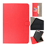 BAOHU Book Case voor Samsung Galaxy Tab S8 Rood