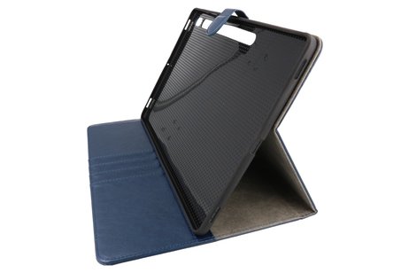 Book Case Tablet Hoesje voor Samsung Galaxy Tab S8 Plus - Tab S7 Plus - Navy