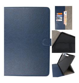 BAOHU Book Case voor Samsung Galaxy Tab S8 Plus Navy