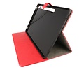 Book Case Tablet Hoesje voor Samsung Galaxy Tab S8 Plus - Tab S7 Plus - Rood