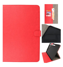 BAOHU Book Case voor Samsung Galaxy Tab S8 Plus Rood