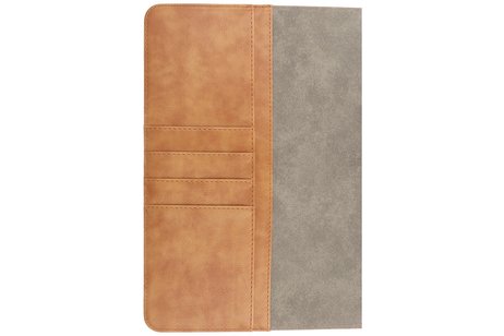 BAOHU Book Case Tablet Hoesje - Hoesje Geschikt voor Samsung Galaxy Tab S8 Plus - Tab S7 Plus - Bruin
