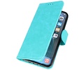BAOHU Zakelijke Book Case Telefoonhoesje - Portemonnee Hoesje - Geschikt voor iPhone 14 - Groen