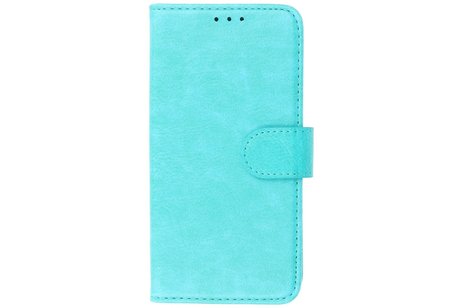 BAOHU Zakelijke Book Case Telefoonhoesje - Portemonnee Hoesje - Geschikt voor iPhone 14 - Groen