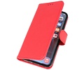 Zakelijke Book Case Telefoonhoesje - Portemonnee Hoesje - Geschikt voor iPhone 14 Pro - Rood