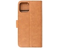 BAOHU Zakelijke Book Case Telefoonhoesje - Portemonnee Hoesje - Geschikt voor iPhone 14 Pro Max - Bruin