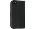 Zakelijke Book Case Telefoonhoesje - Portemonnee Hoesje - Geschikt voor iPhone 8 Plus  & iPhone 7 Plus - Zwart