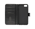 Zakelijke Book Case Telefoonhoesje - Portemonnee Hoesje - Geschikt voor iPhone 8 Plus  & iPhone 7 Plus - Zwart