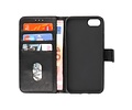 BAOHU Zakelijke Book Case Telefoonhoesje - Portemonnee Hoesje - Geschikt voor iPhone 8 Plus  & iPhone 7 Plus - Zwart